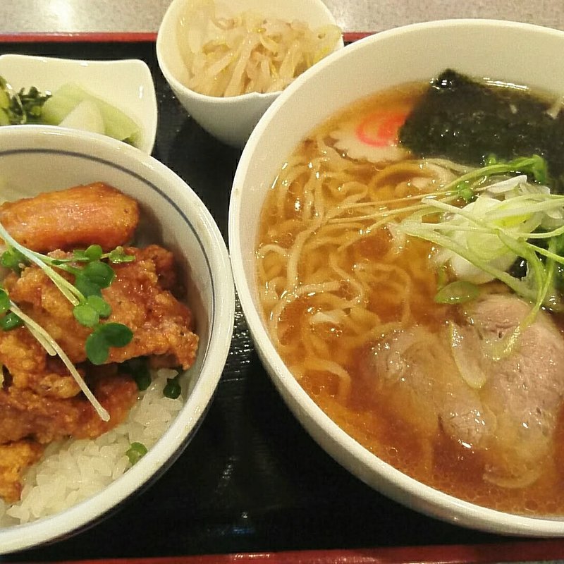 唐揚げ&ラーメン ランチ(金竜 )