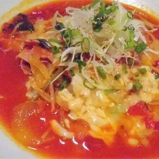 辛味噌トマトのチーズスパ(夢街道 東金井店 )