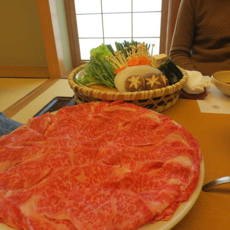 しゃぶしゃぶ（和牛霜降肉）(木曽路 上尾店)