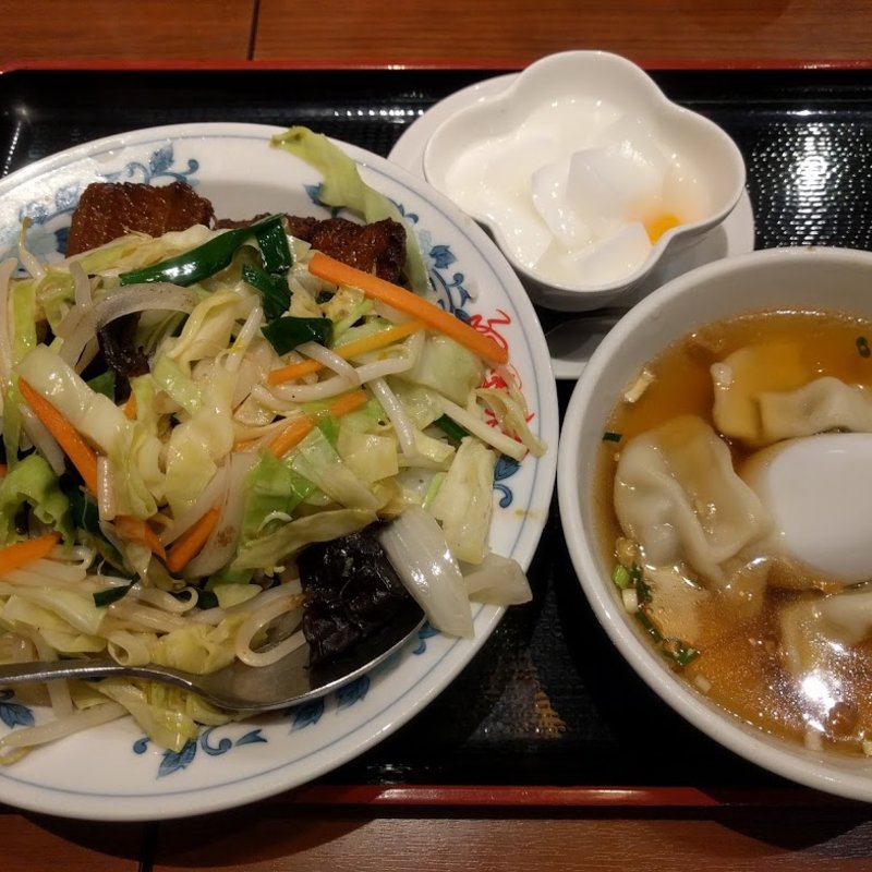 豚肉かけご飯セット(阿里城 港北ノースポート店)