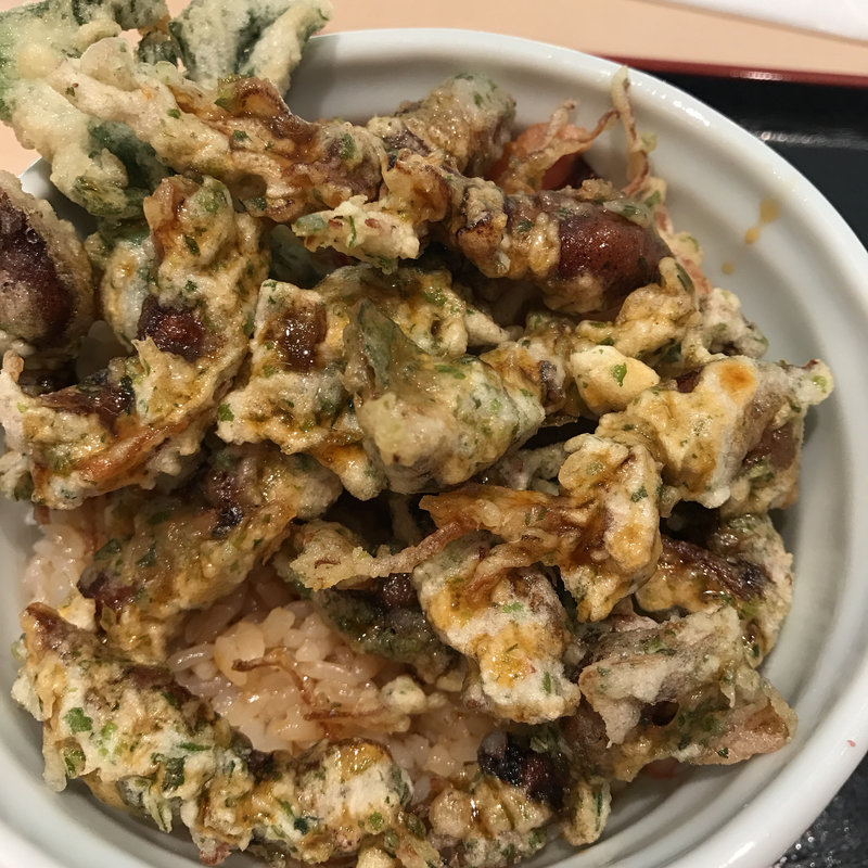 ほたるいか天丼(富山 白えび亭 東京駅店)