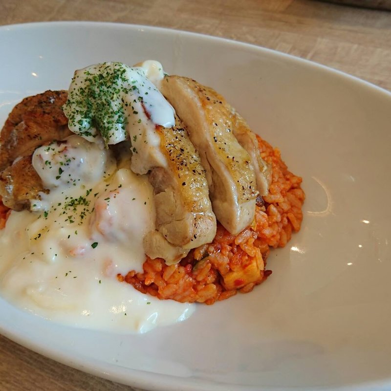 ローストチキンライス(キッチン 大宮 MARK IS みなとみらい店 )