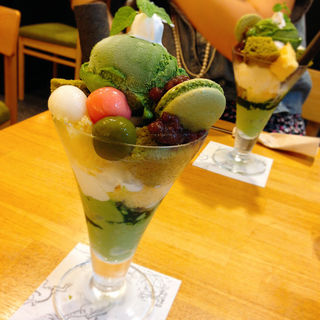 西尾の八ッ橋パフェ(ぎをん為治郎 祇園店)