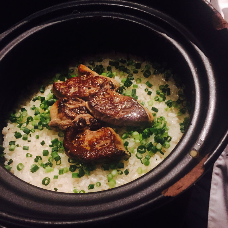 フォアグラトリュフご飯(会員制居酒屋 ITUMO イツモ)