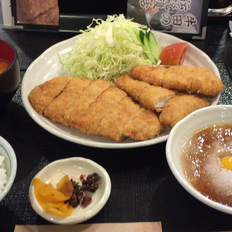チキンロース定食(とんかつ料理　さち )