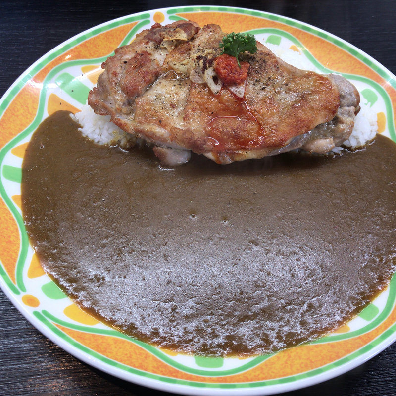 チキンステーキカレー(カレーハウス 印度亭)