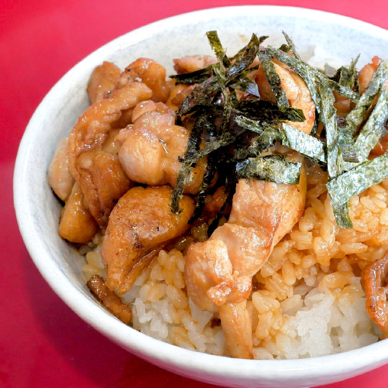 かしわ醤油バター丼(高松家 )