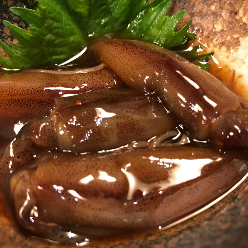 ホタルイカの沖漬け(味市春香 なごみ)