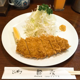 ロースかつ定食(勝漫 （かつまん）)