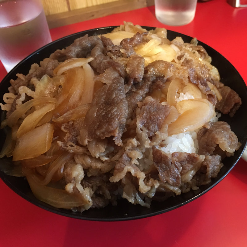 牛丼(まるやす食堂)