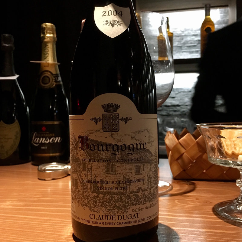 Claude Dugat Gevrey-Chambertin 2004(Wine & Bar Oka)