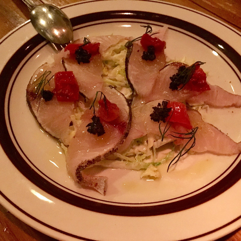 炙り鰆のカルパッチョ(2colori ドゥエ·コローリ)