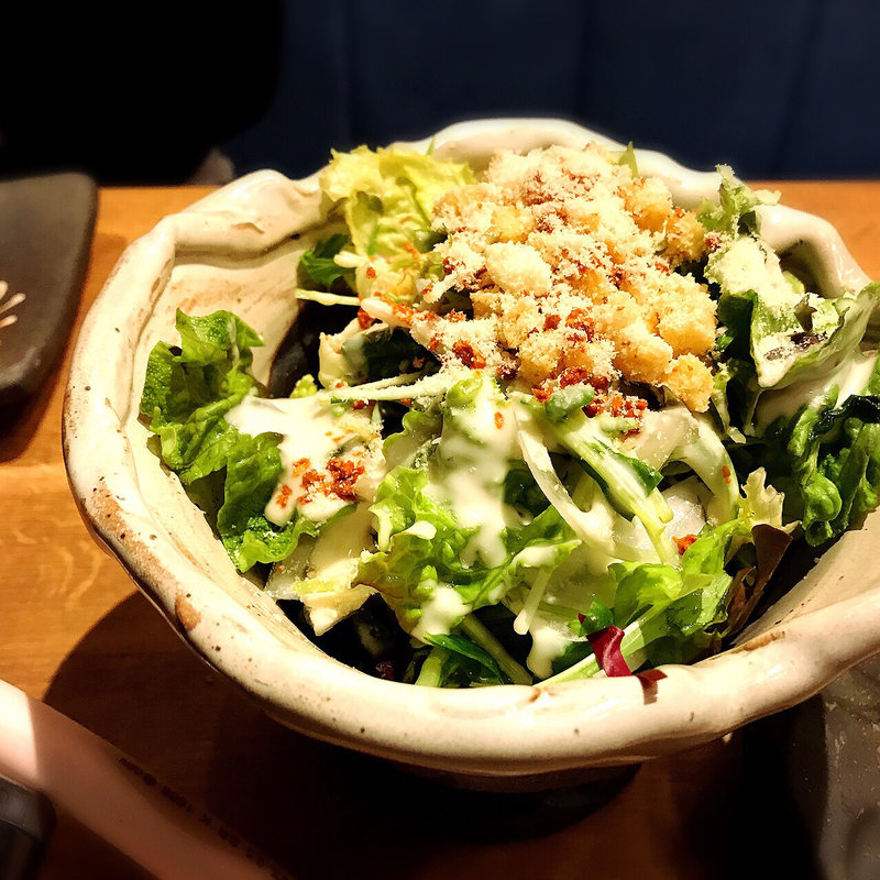 たっぷりチーズのシーザーサラダ(ミートエソラ（mEat Esola） 中目黒店)