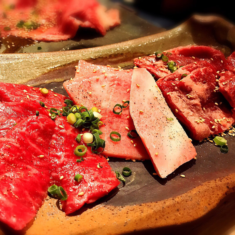 和牛赤身盛り合わせ3種(ミートエソラ（mEat Esola） 中目黒店)