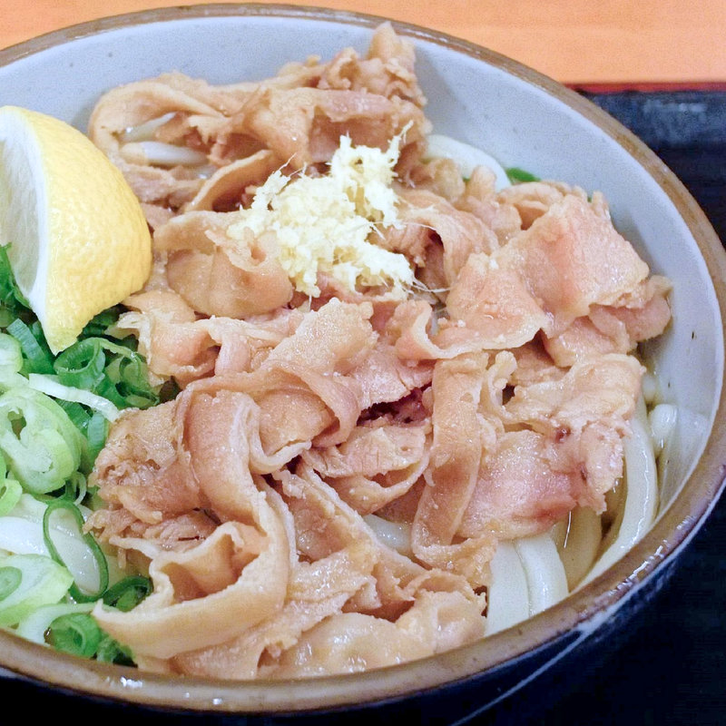 豚肉ぶっかけ冷(麺処 綿谷 （めんどころ わたや）)