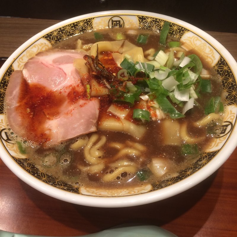 すごい煮干ラーメン(すごい煮干ラーメン凪 秋葉原UDX店)