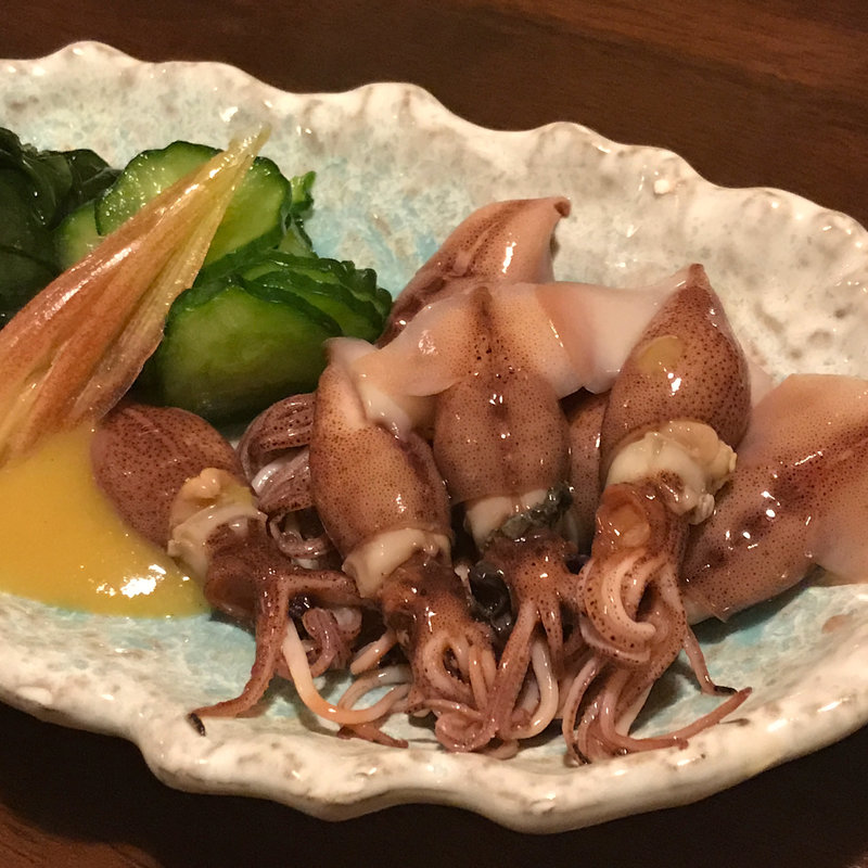 ホタルイカ酢味噌(和彩酒処 伊織)