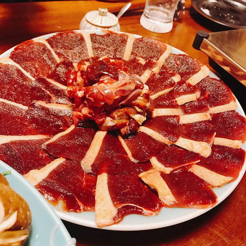 鴨鍋(手打ちそば 芳とも庵)