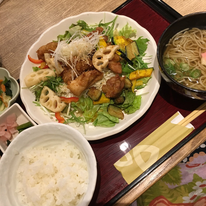 油淋鶏セット(家族亭 さんちか店)