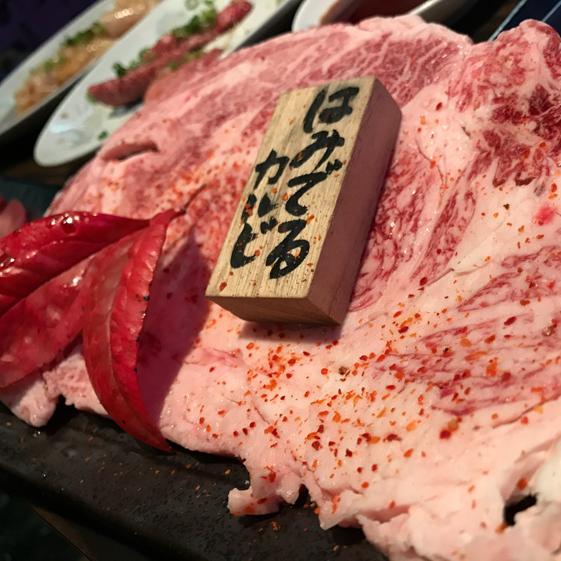 はみでるカルビ(桃花園)