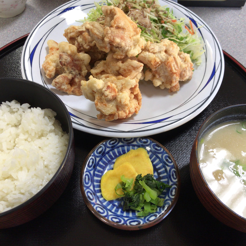 とり天A定食(道の駅すごう丸福 （すごう丸福）)