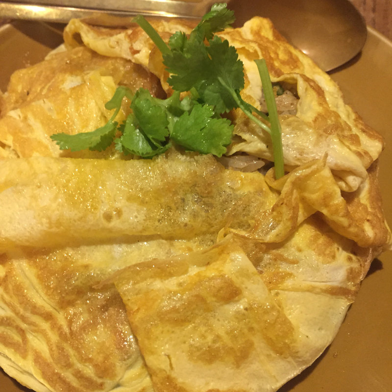 スパイシーオムライス(カフィアライム)