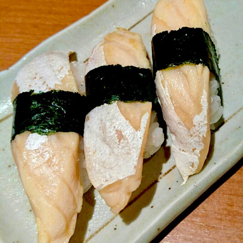 あぶりトロサーモン(英鮨上野店)