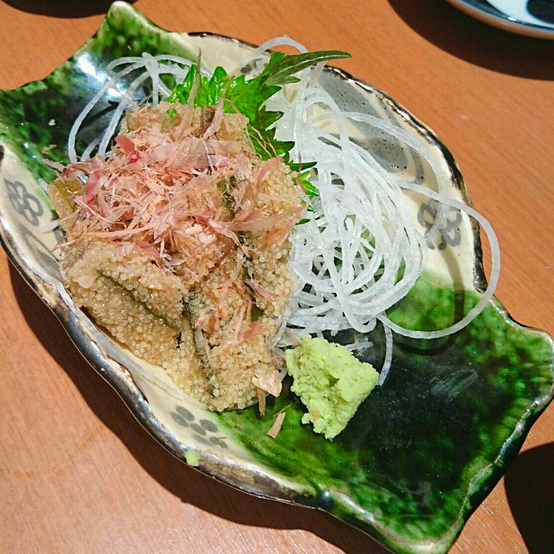 子持ち昆布のおつまみ(英鮨上野店)