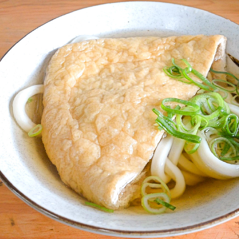 かけそのまま+お揚げ(上戸 （西端手打）)