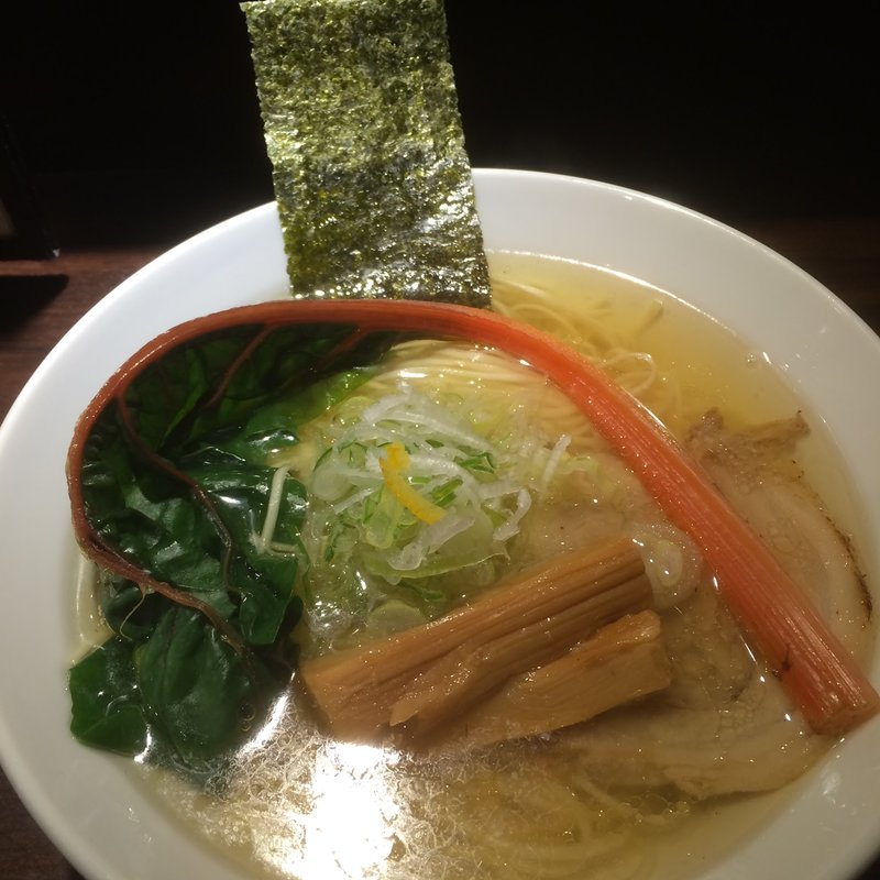 アジ煮干し中華そば(志奈そば 田なか セカンド （Shinasoba Tanaka second）)