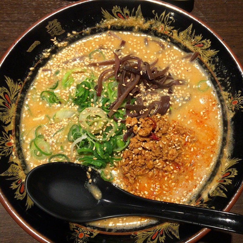 担々麺(元祖中洲屋台ラーメン一竜豊田店 )