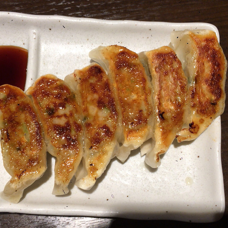 博多餃子6個(元祖中洲屋台ラーメン一竜豊田店 )