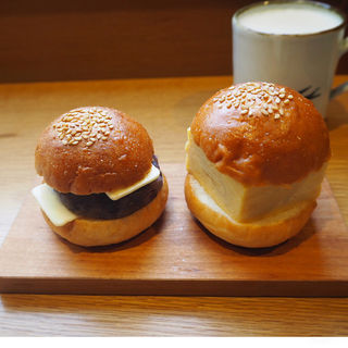 だし巻きサンド・あんバターサンド(ノット カフェ)