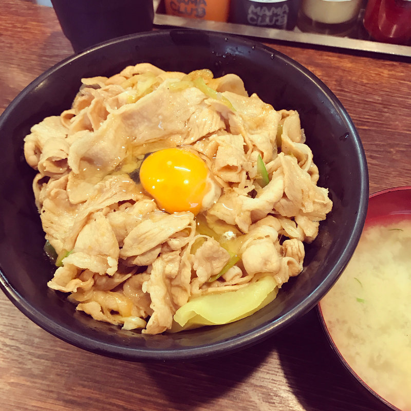 生姜丼（肉増し）(伝説のすた丼屋 お茶の水店)