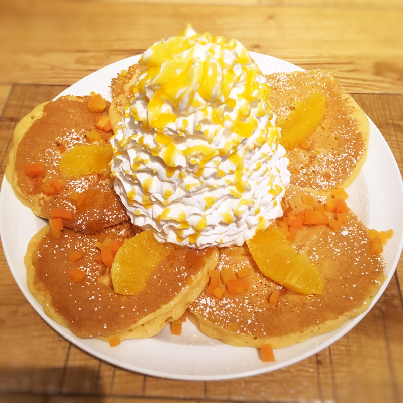 キャロットパンケーキ(Eggs 'n Things 福岡天神店)