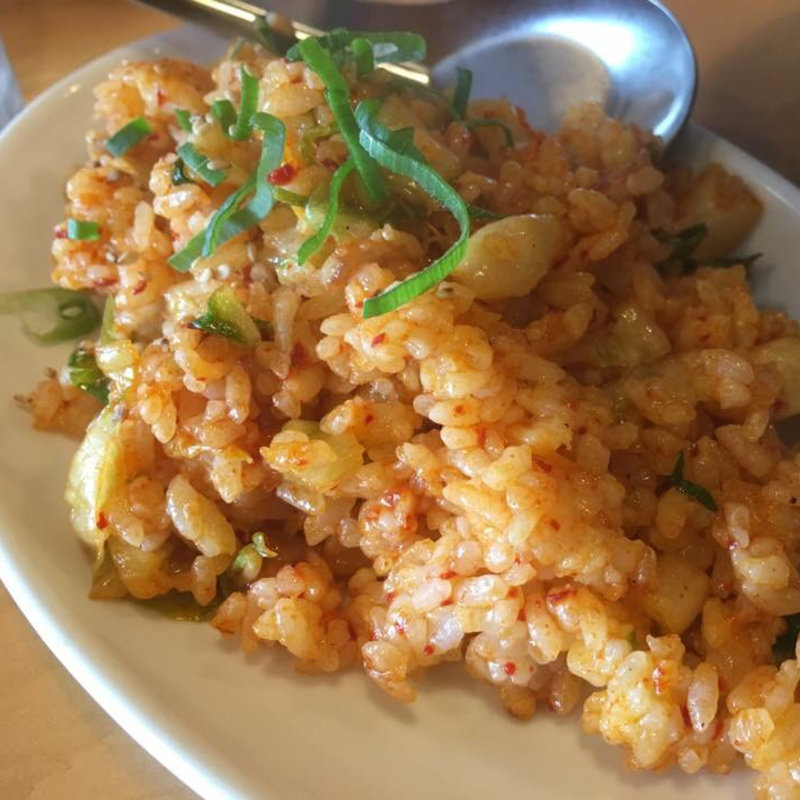 キムチチャーハン(テールラーメンたのしや)