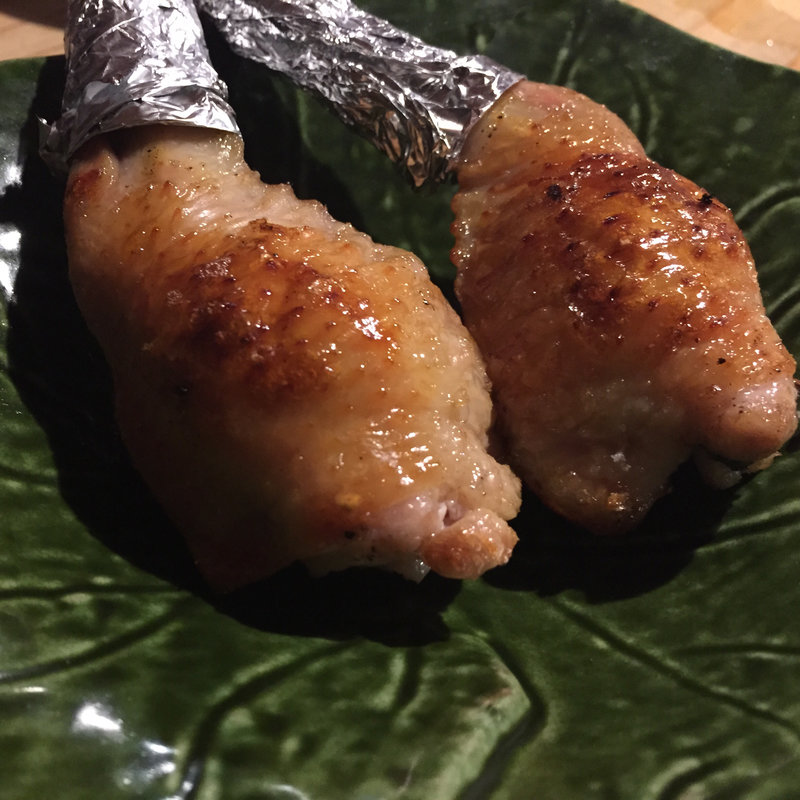 手羽うずら玉子詰め焼き(池田屋)