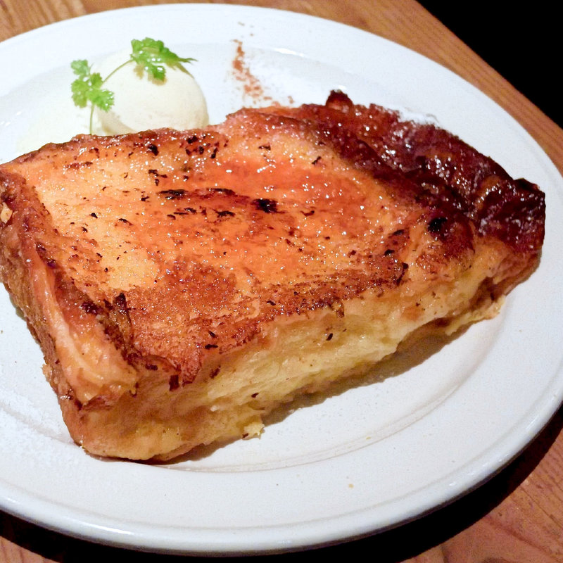 ブリュレフレンチトースト(cafe KNUT)