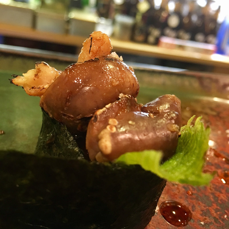 穴子の肝(寿し処たく海)