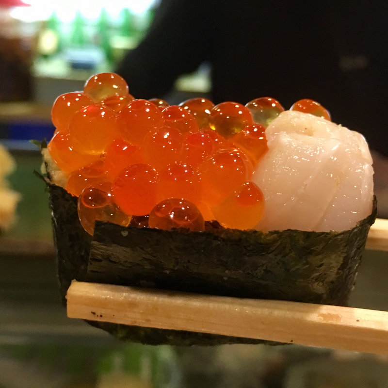帆立イクラ(寿し処たく海)