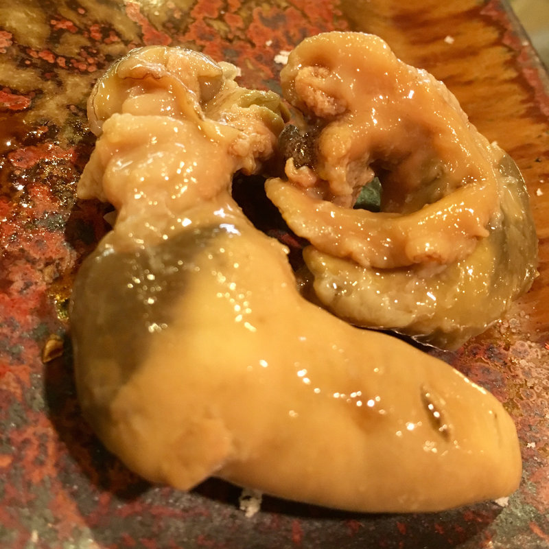 鮑の肝(寿し処たく海)