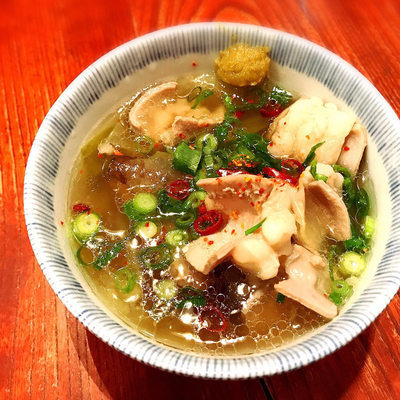 一八煮込み(塩味)小(博多うどん酒場 イチカバチカ恵比寿店)