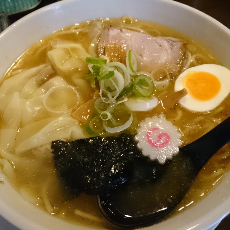 塩ワンタン麺(東池大勝軒おはこ勝庵 )