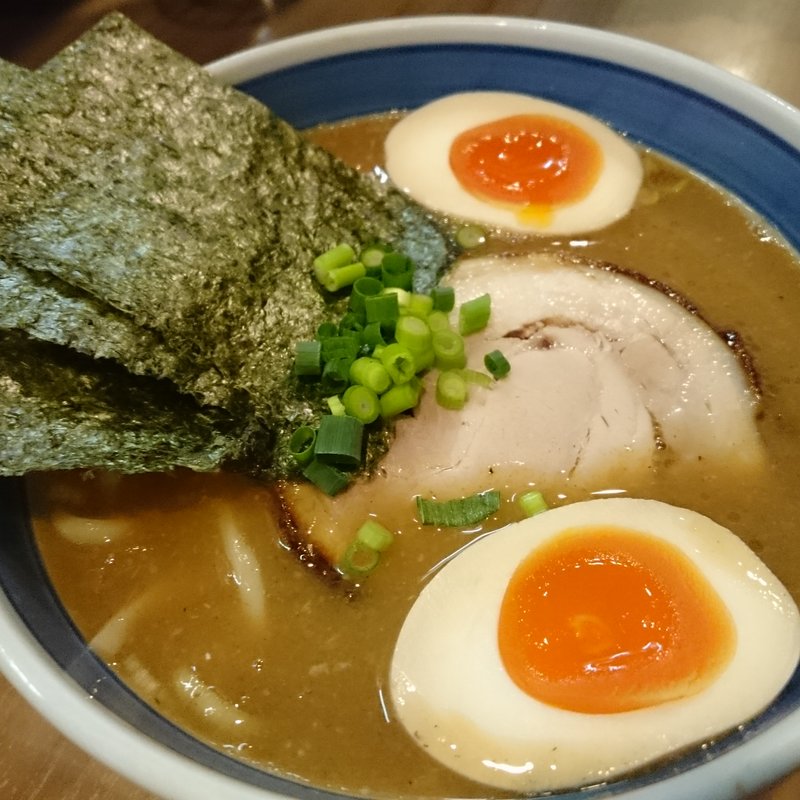 濃厚和風特製中華そば ＋ 中盛(浜屋 我孫子店)