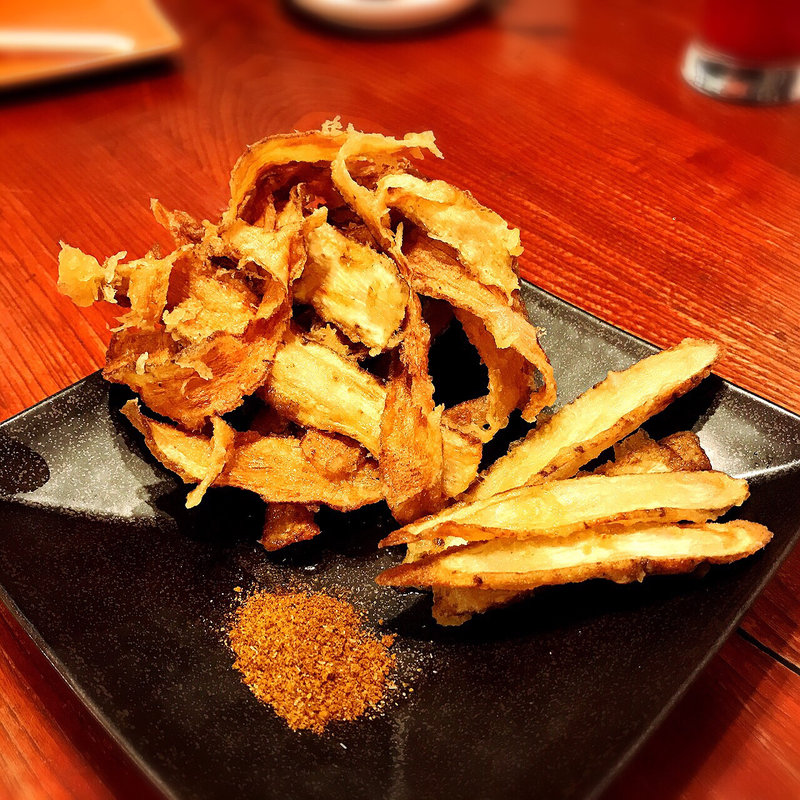 ゴボウ天スナック(博多うどん酒場 イチカバチカ恵比寿店)