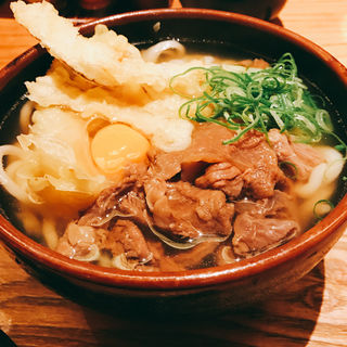 牛すじうどん(釜喜利うどん)