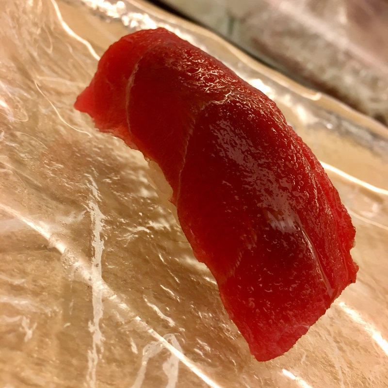 赤身(鮨割烹 やま中)