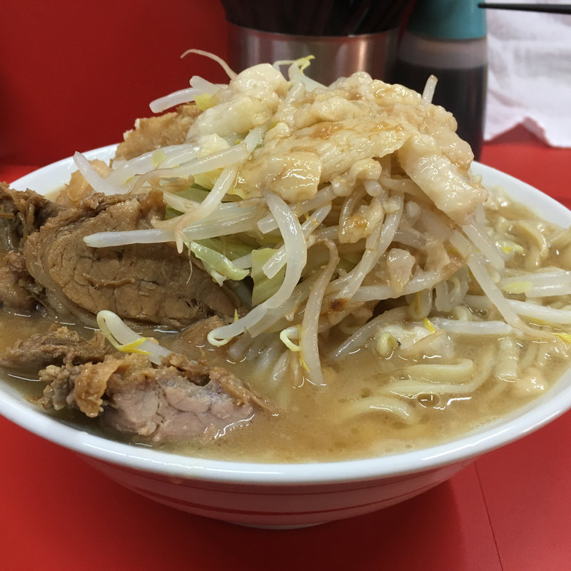 小ラーメン 豚W(ラーメン二郎 京都店)