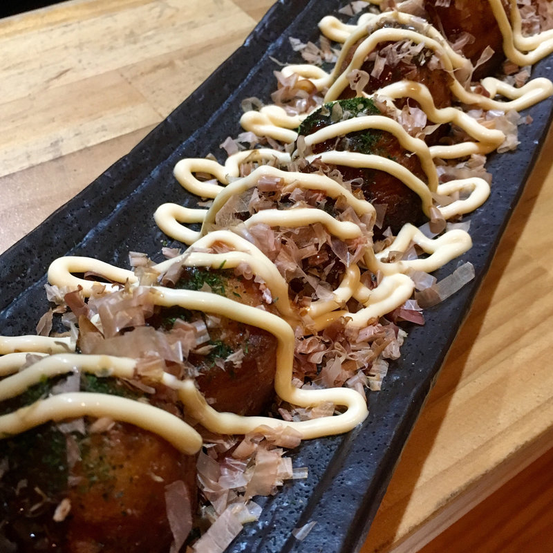 揚げたこ焼き(塩梅)