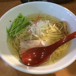 香彩鶏だし塩らーめん(麺屋 翔 本店)